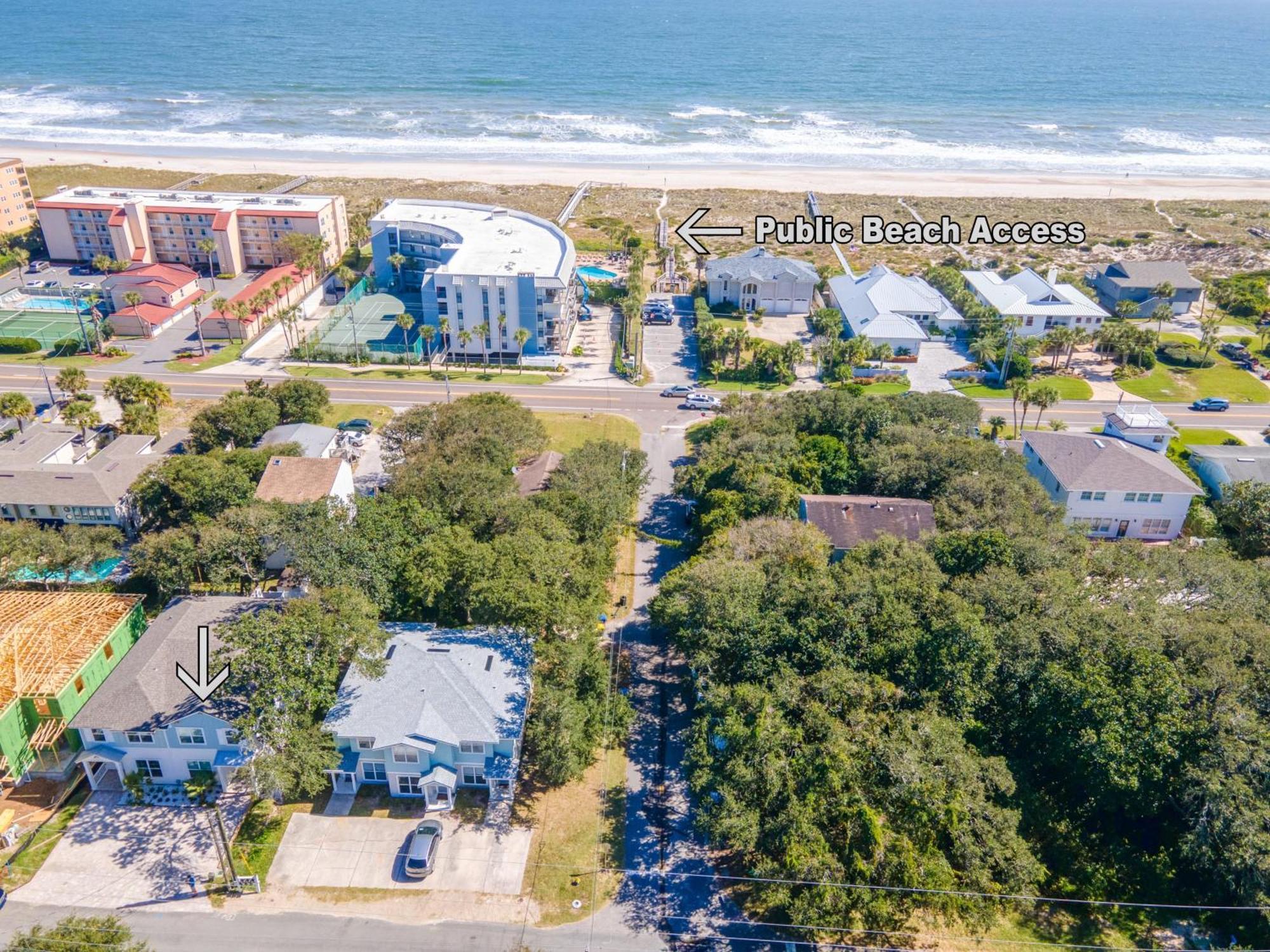 Townhome One Block To Beach 2 Minute Walk Fernandina Beach Exterior photo